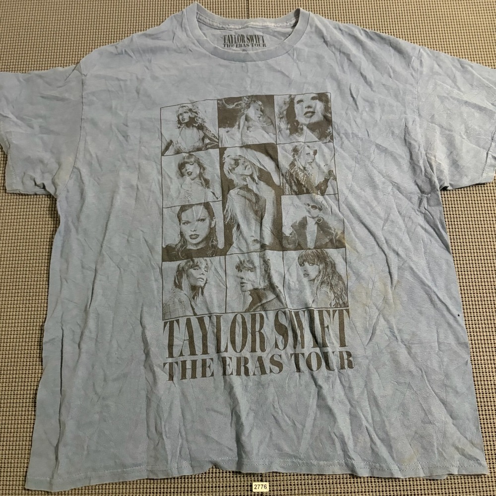 Taylor Swift The Eras Tour 2023–2024 T-Shirt Blue-Gray XL